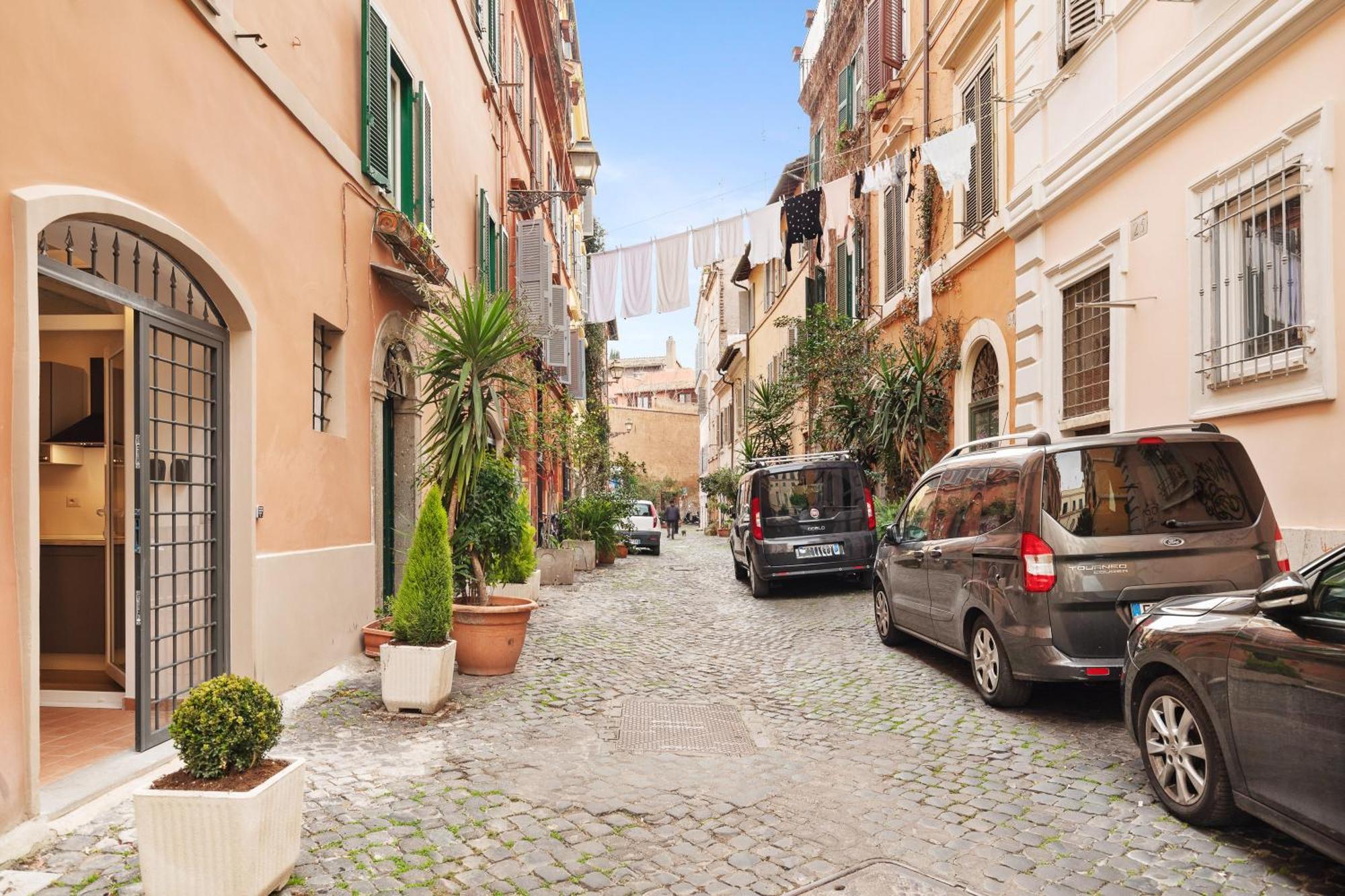 Leopardo Boutique Apartment In Trastevere Róma Kültér fotó